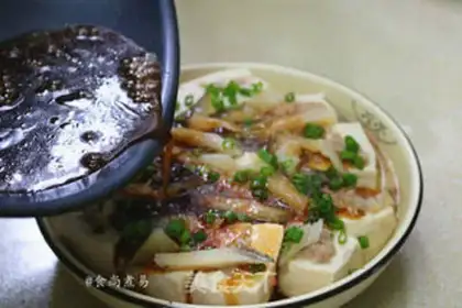 Make Fish steam tofu step 9