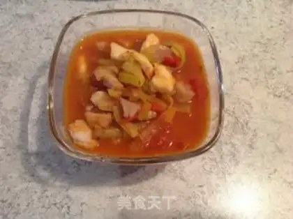 Make Catalan seafood pan step 9