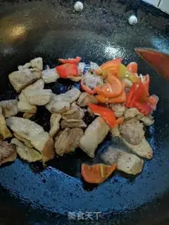 Make Dry-cooked chips step 6