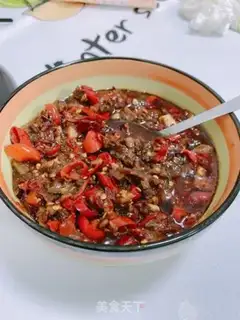 Make Spicy beef sauce step 0