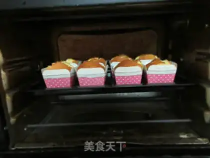 Make Cups of orange cake step 12