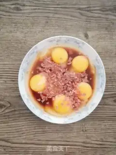 Make Ham eggs step 2