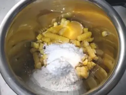 Make Cheese corn step 2