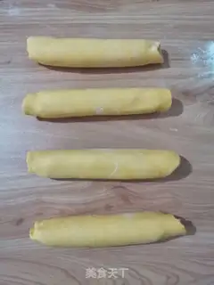 Make Pumpkin hot dog bread step 8
