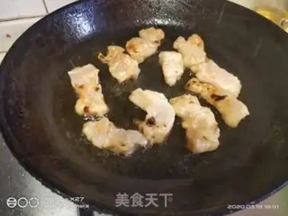 Make Fried sauna step 2