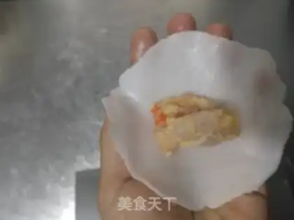 Make Wide crystal shrimp dumplings step 13