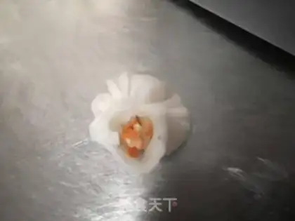 Make Wide crystal shrimp dumplings step 14