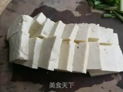 Make Garlic tofu step 2