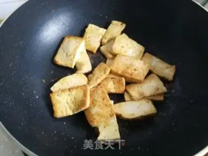 Make Garlic tofu step 4