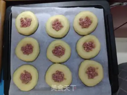 Make Ham bread step 7