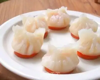 Make Wide crystal shrimp dumplings step 18