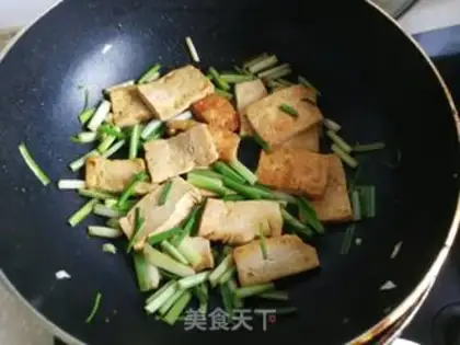 Make Garlic tofu step 6