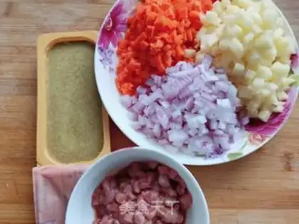 Make Delicious curry step 1