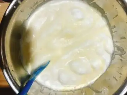 Make A simple six-inch cheesecake step 8