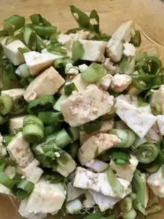 Make Tofu onions step 6