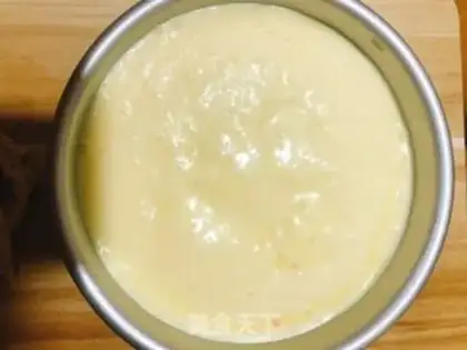Make A simple six-inch cheesecake step 9