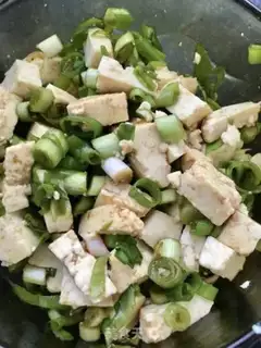 Make Tofu onions step 7