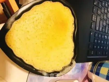 Make A simple six-inch cheesecake step 12