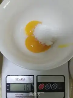 Make Low sugar cream cake step 2