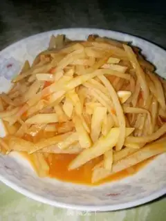 Make Tomato fried potatoes step 5