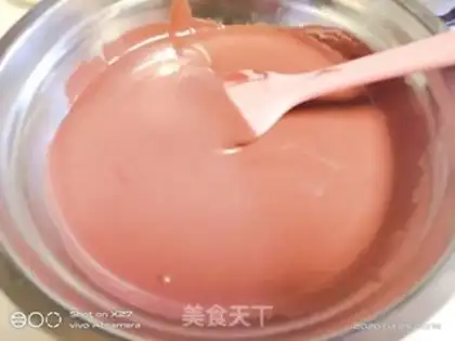 Make Red velvet cake rolls step 2