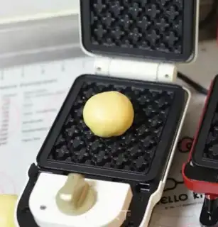 Make Potato waffles step 9