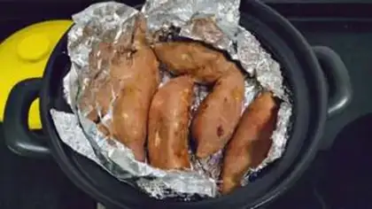 Make A casserole roasted potatoes step 5