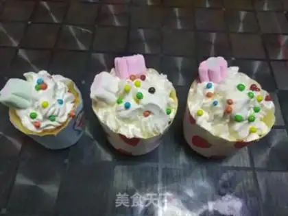 Make Low sugar cream cake step 18