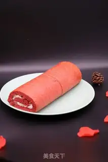 Make Red velvet cake rolls step 11