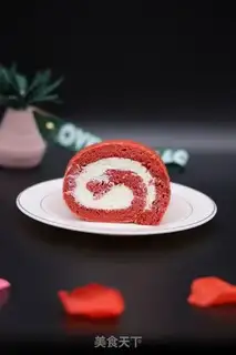 Make Red velvet cake rolls step 12