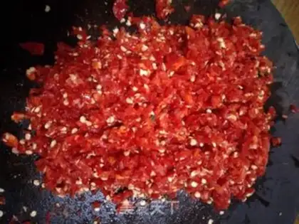 Make Farmer chopping peppers step 3
