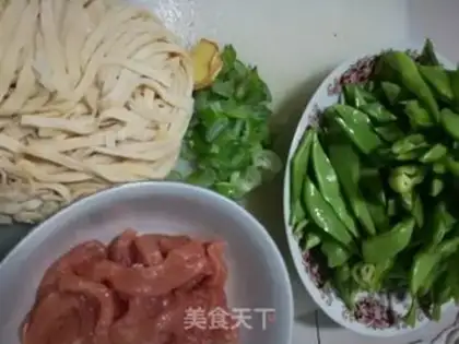 Make Bean bean noodle step 0