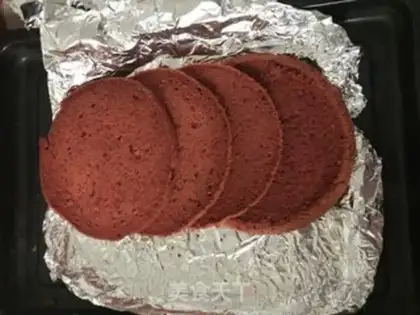 Make Strawberry cream cake step 14