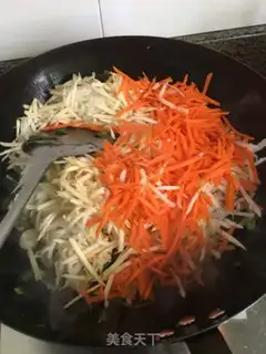 Make Spring rolls step 15