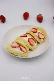 Make Strawberry rolls step 14