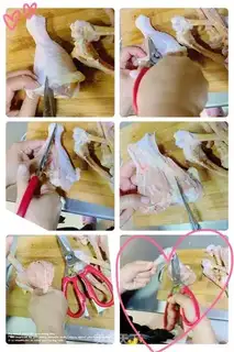 Make Orléans chicken step 1