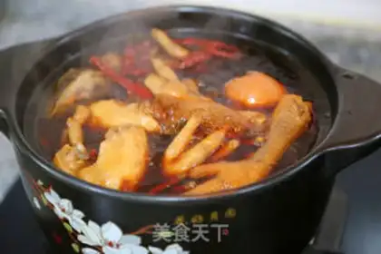 Make Spicy chicken claw wings step 23