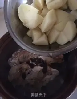 Make Potato chicken rack step 6