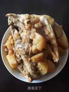 Make Potato chicken rack step 7