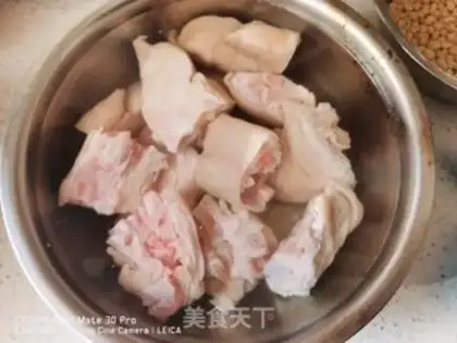 Make Pig hoof and soybeans step 3