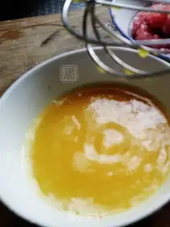 Make Egg dumplings step 1
