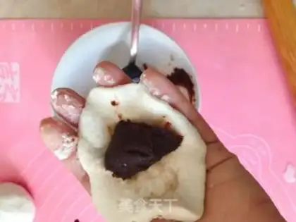 Make Sticky bean cake step 2