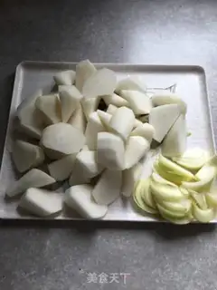 Make The rib radish step 1