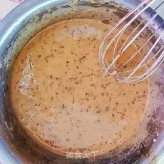 Make Red sugar date mud cake step 4
