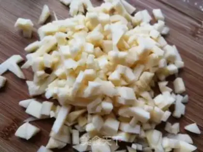 Make Apple beans step 1