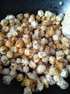 Make Caramel ball popcorn step 7