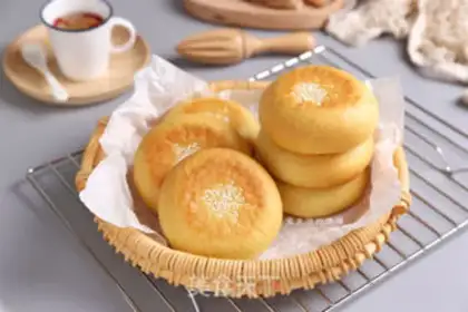 Make Japanese pumpkin bean buns step 12