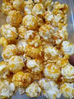 Make Caramel ball popcorn step 8