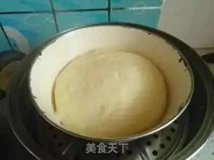 Make Steam yogurt cake step 8