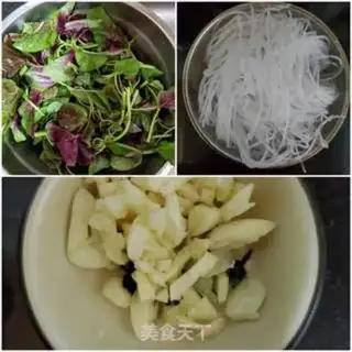 Make A fan of red cuisine step 1